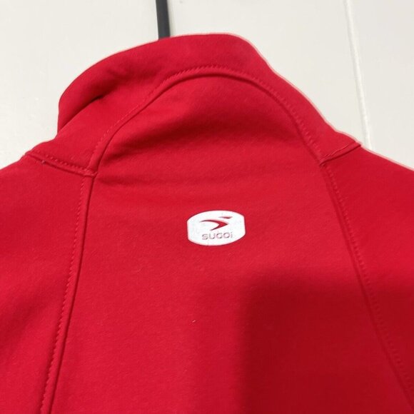 Sugoi Women's Full Zip Cycling Lightweight Jacket Red/Black Size XS - Picture 10 of 10
